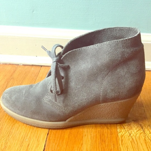 J. Crew Shoes - Gray Suede J.Crew Booties